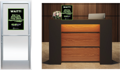 Book Your Next Appointment Sign